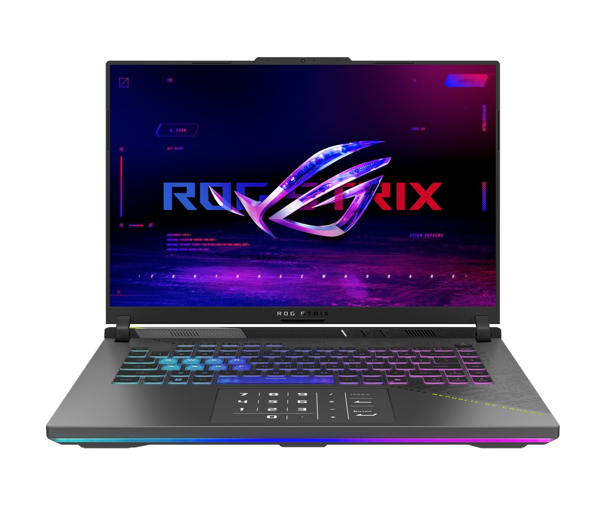 Asus ROG Strix G16 · Ryzen 9 9955HX · 16 ГБ · RTX 5060 · 1 ТБ